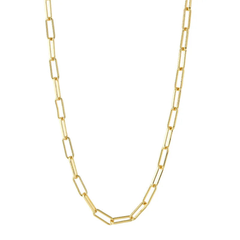 925 Sterling Silver Gold Necklace