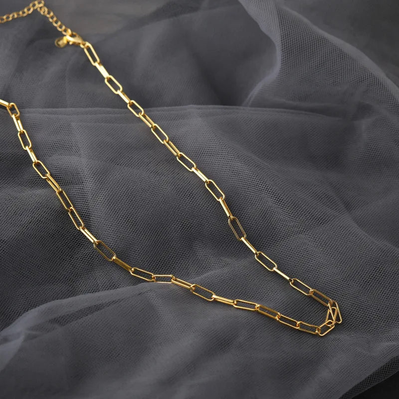 925 Sterling Silver Gold Necklace