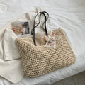 Beach Bag Rattan Woven