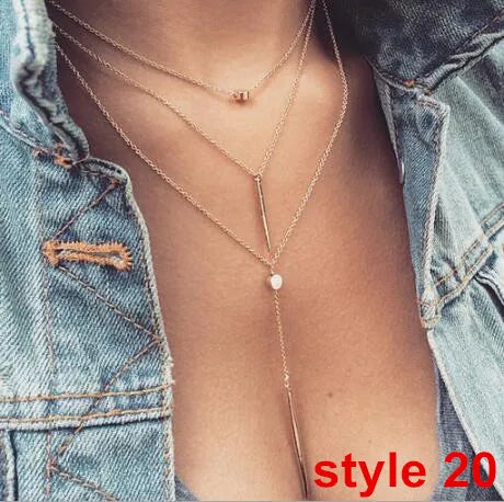 Women's Necklace Clavicle