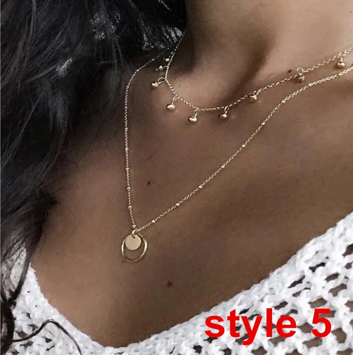 Women's Necklace Clavicle