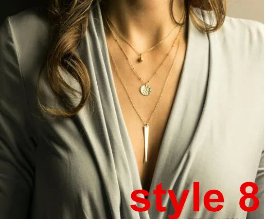 Women's Necklace Clavicle