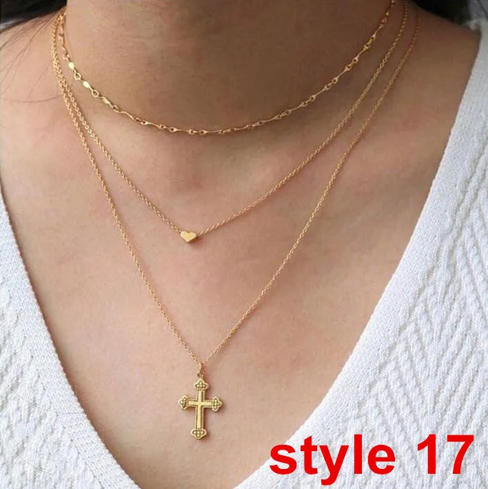 Women's Necklace Clavicle
