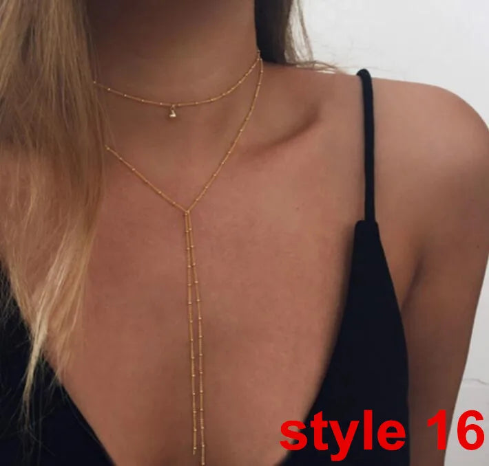 Women's Necklace Clavicle
