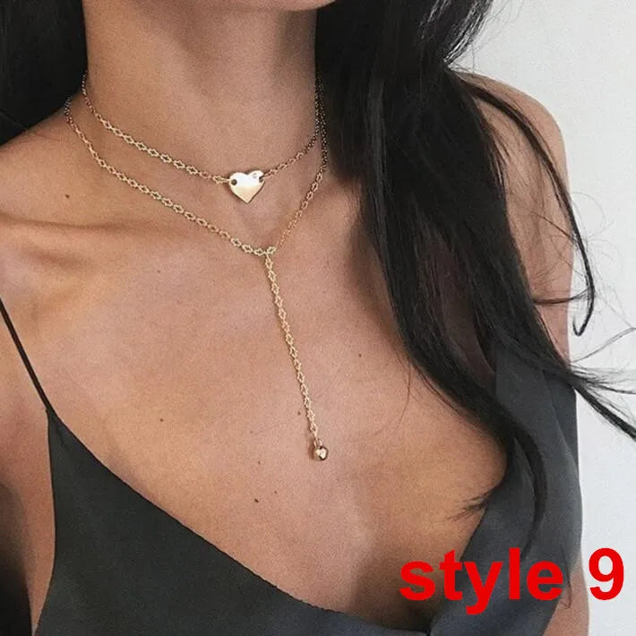 Women's Necklace Clavicle