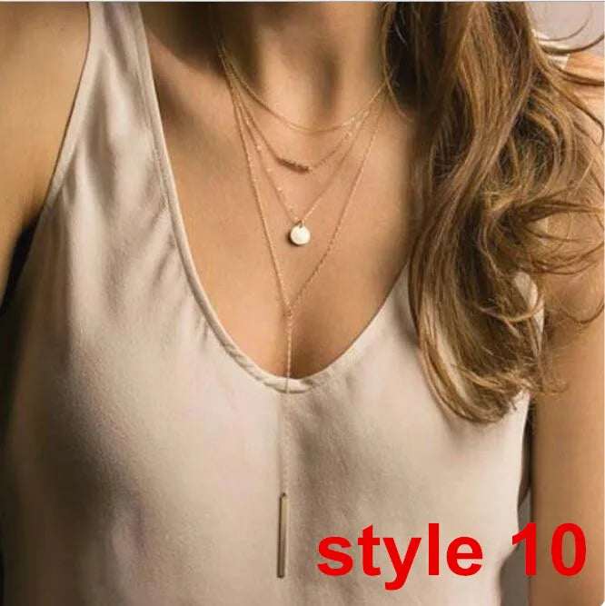 Women's Necklace Clavicle
