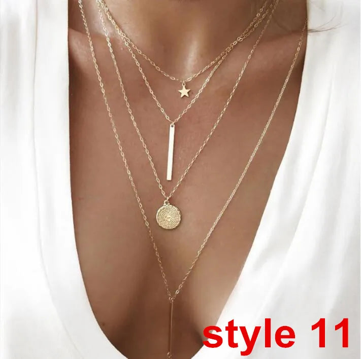 Women's Necklace Clavicle