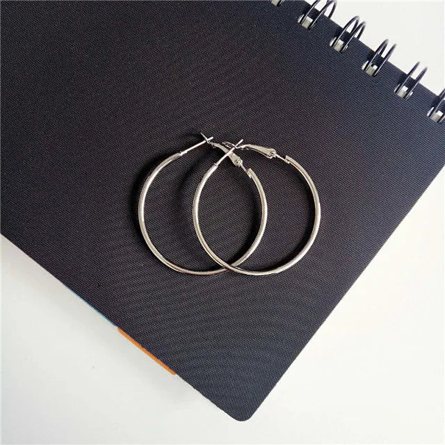 Circle Hoop Earring