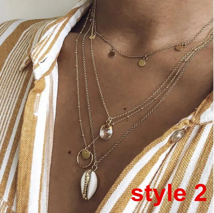 Women's Necklace Clavicle