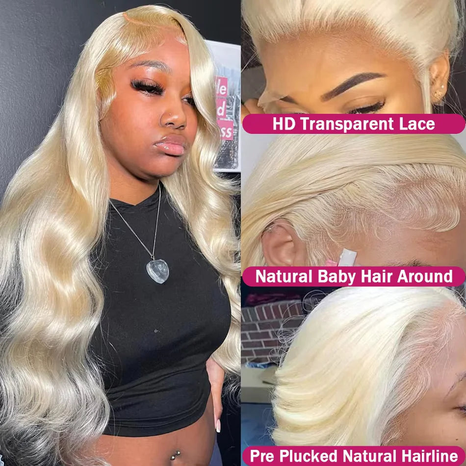 613 Human Hair Wig