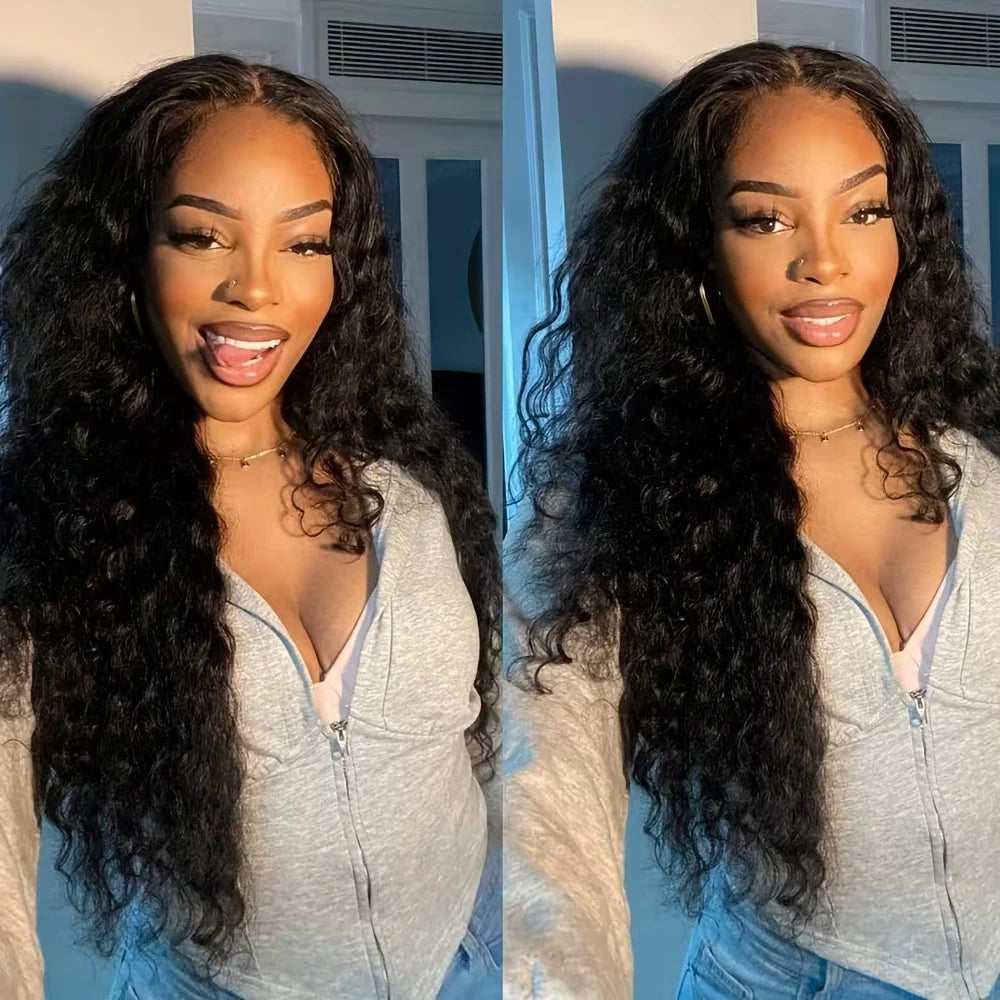 100% Deep Wave Frontal Wig
