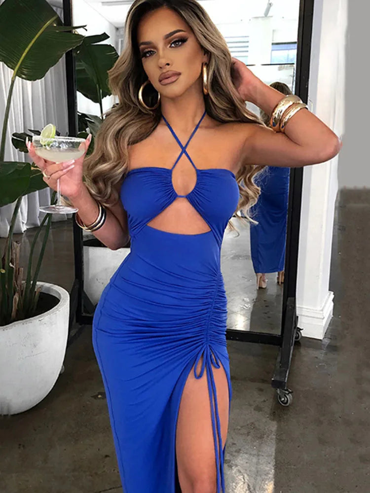 Midi Backless Dress