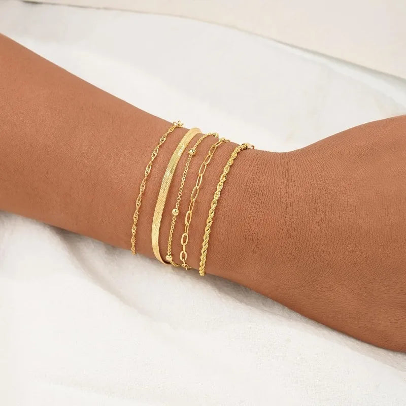 Gold Bracelets