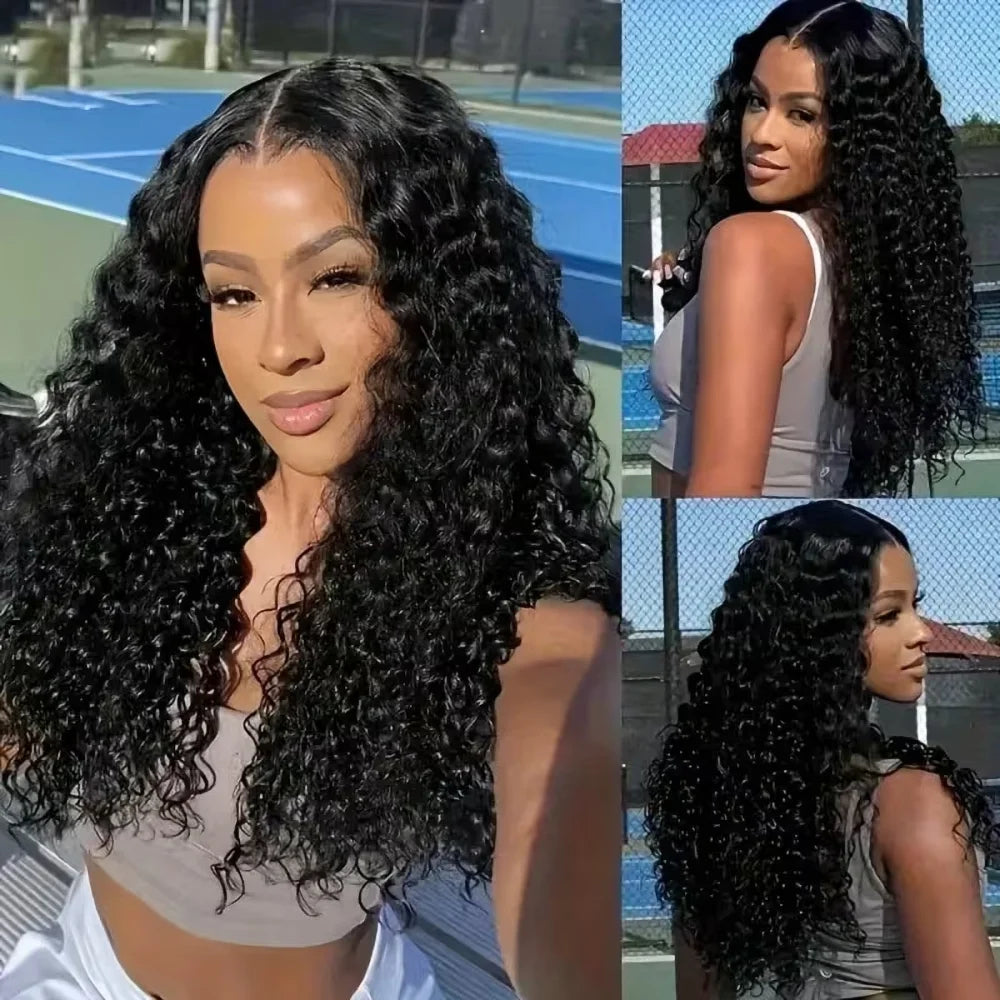 100% Deep Wave Frontal Wig