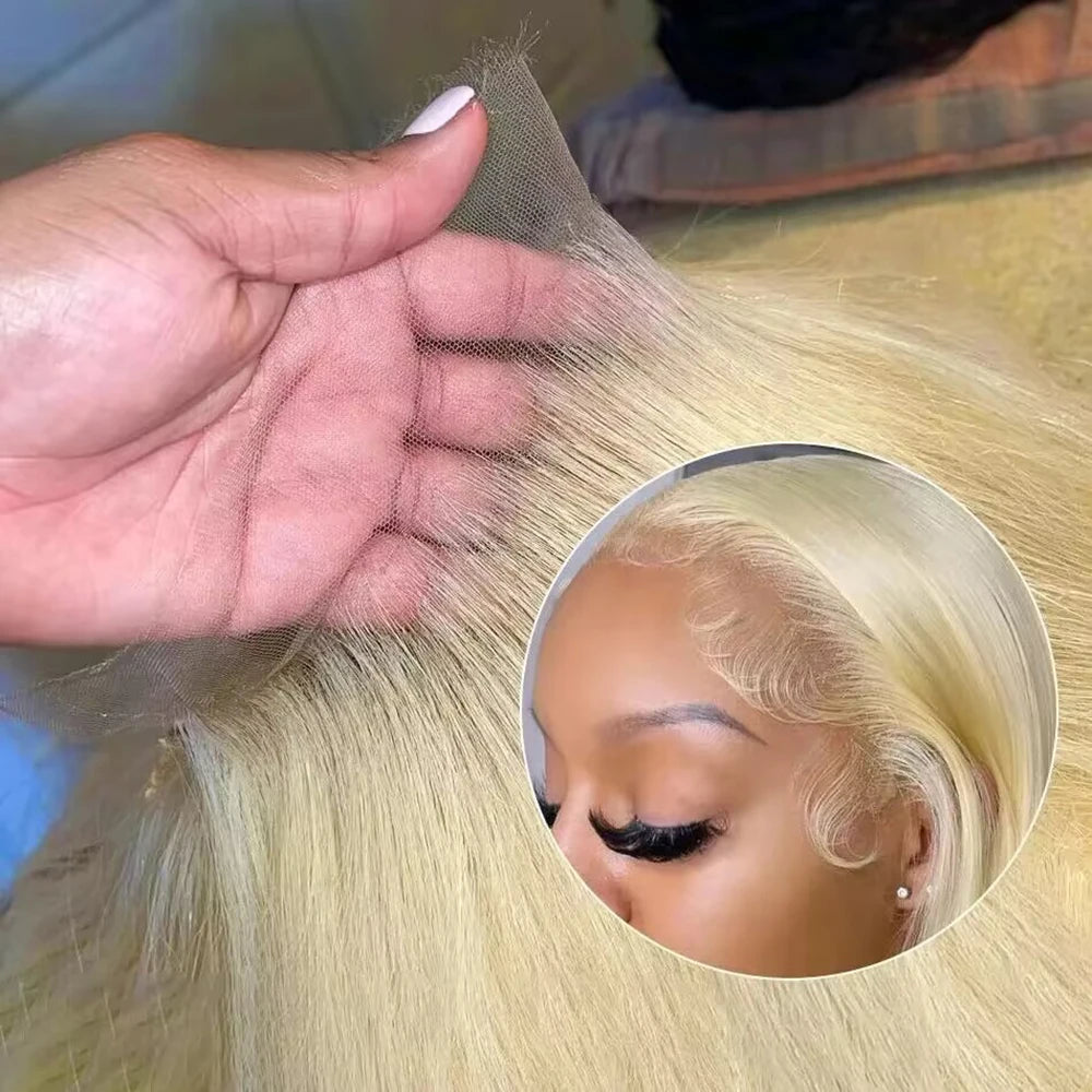 Honey Blonde Lace Front Hair