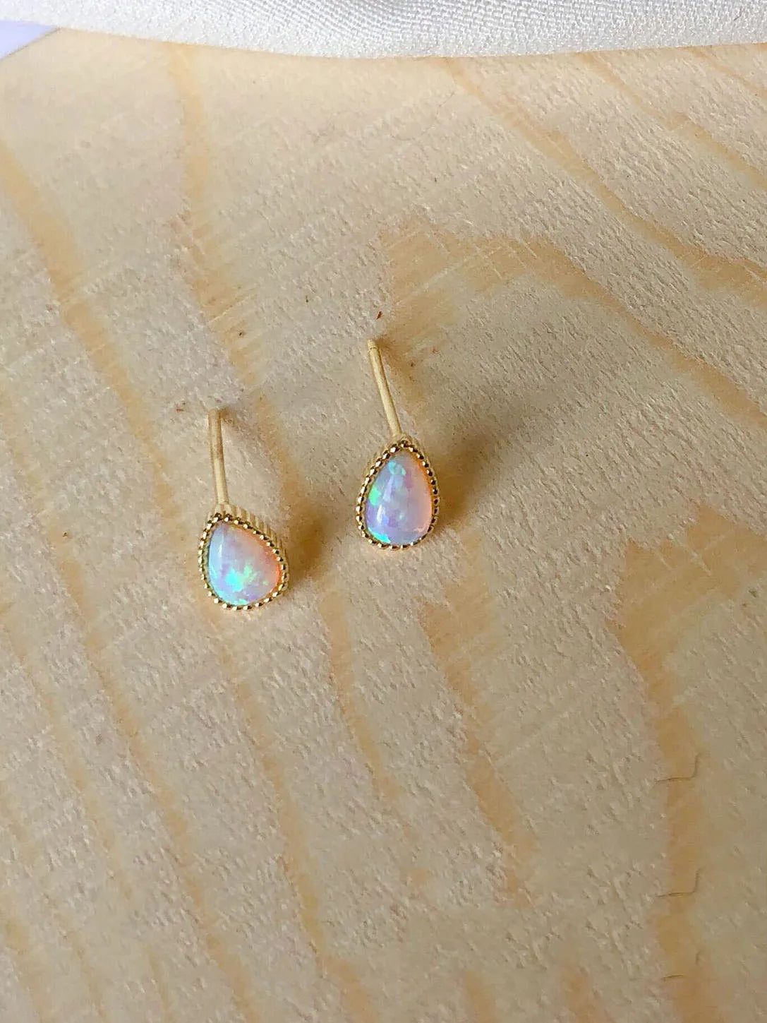 Silver Plated 14K Gold Earrings
