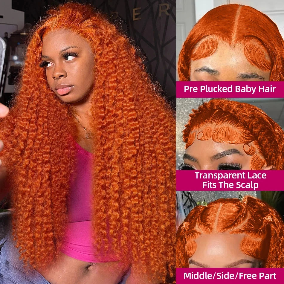Curly Lace Frontal Wig