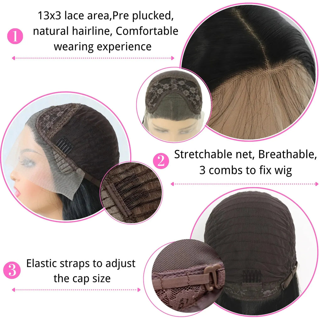 Synthetic Lace Front Wig