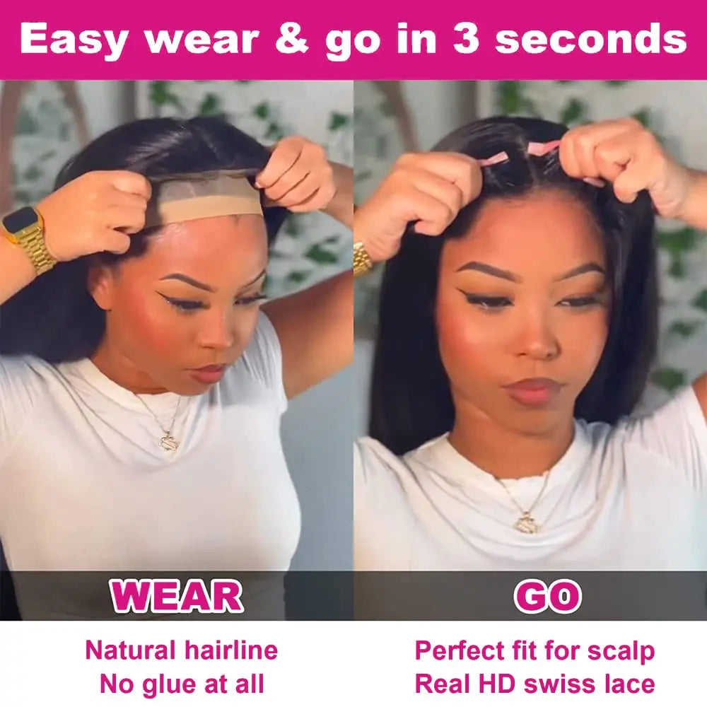 Glueless Human Hair Wig