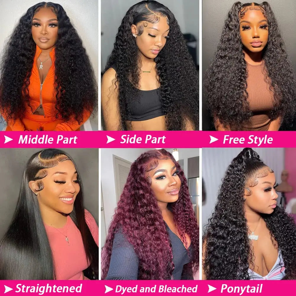 Deep Wave Lace Front Wigs