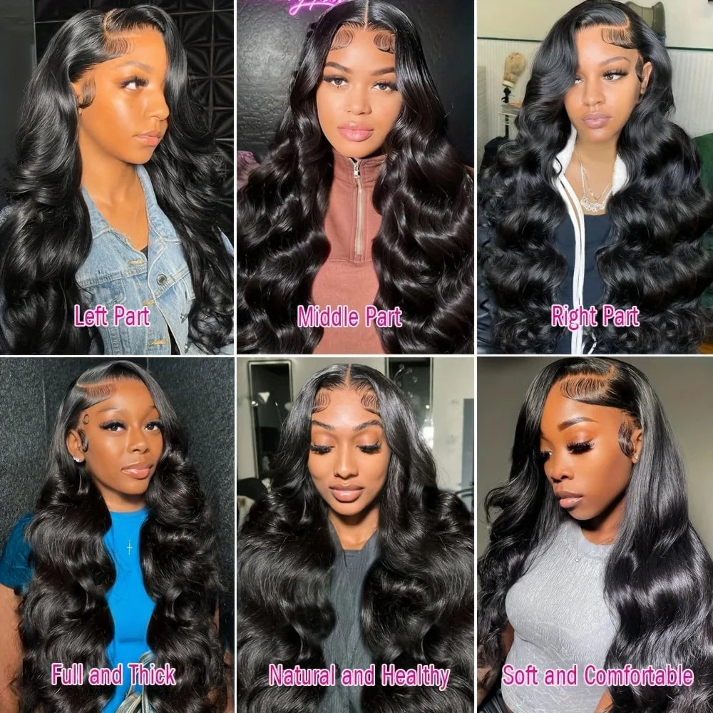 13x4 Transparent Lace Front Wigs