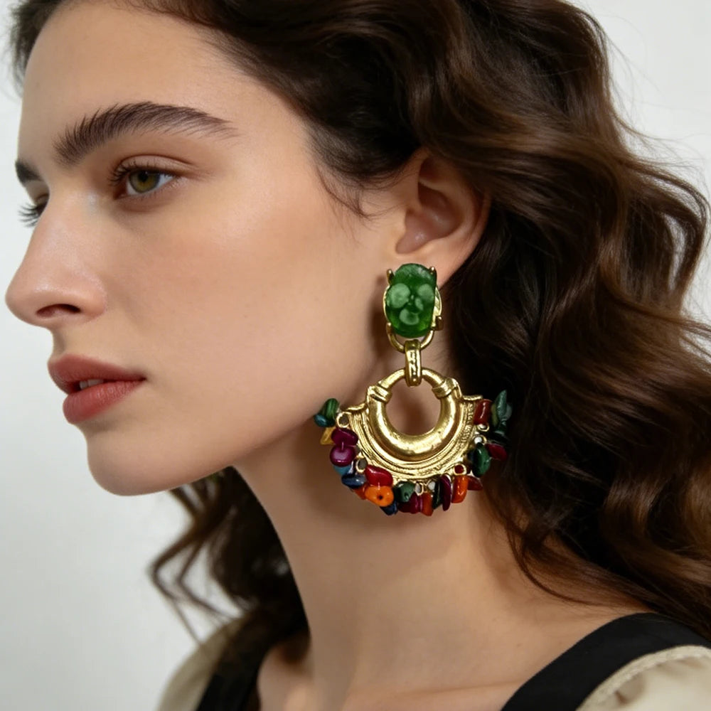 Handmade Beaded Earring