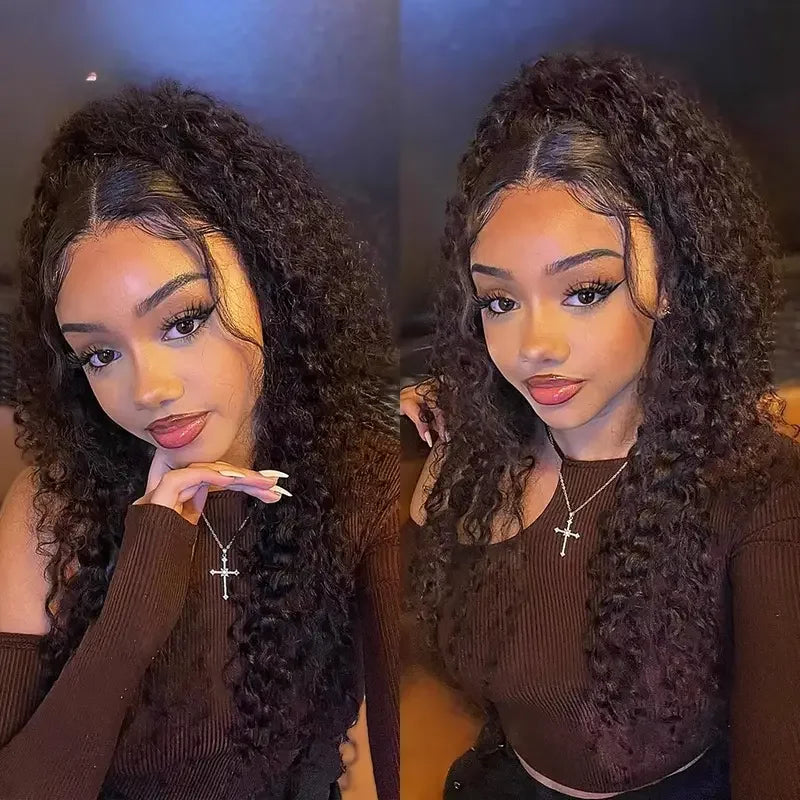 100% Deep Wave Frontal Wig