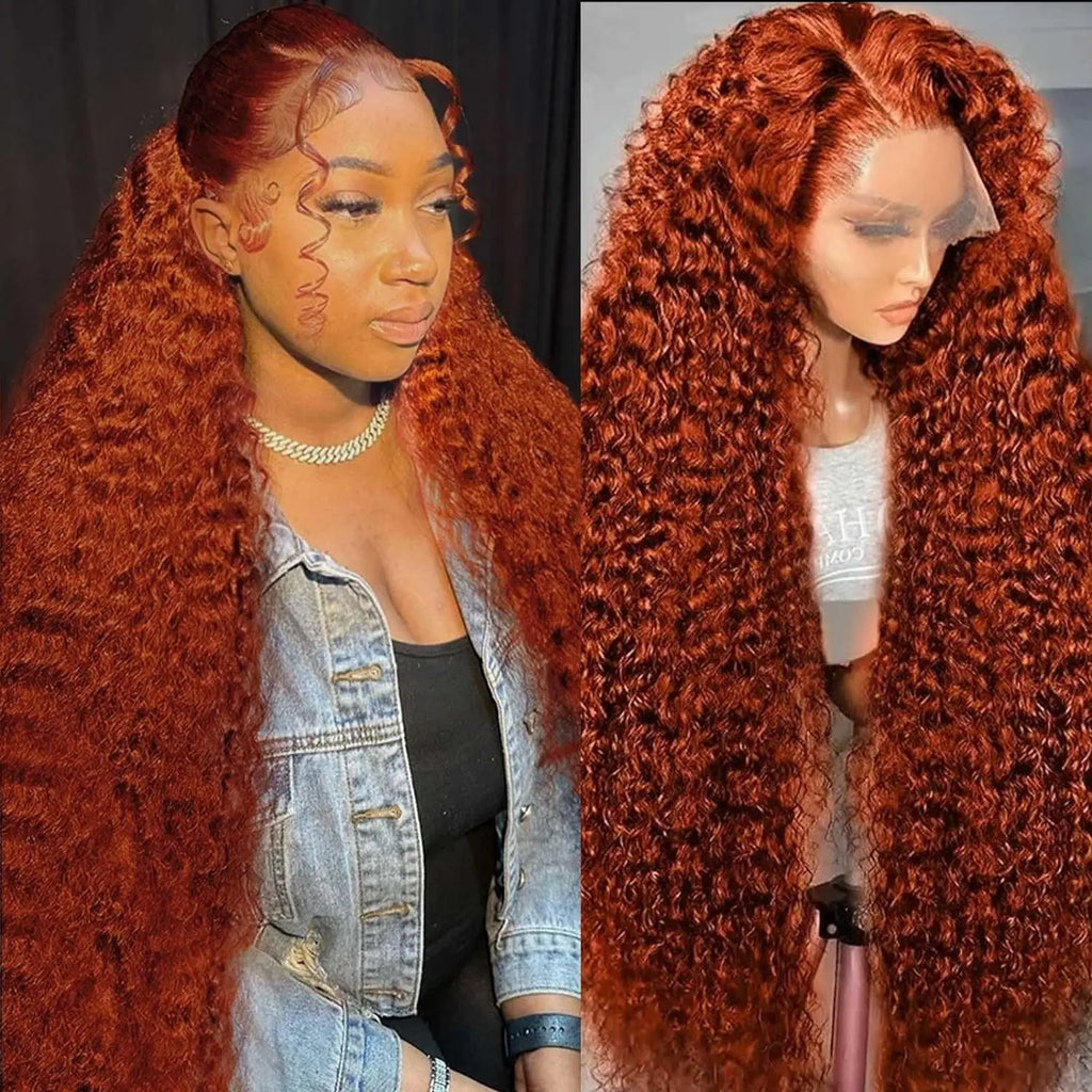 Ginger Orange Lace Front Wig