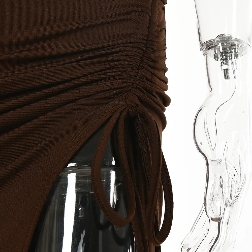 Midi Backless Dress