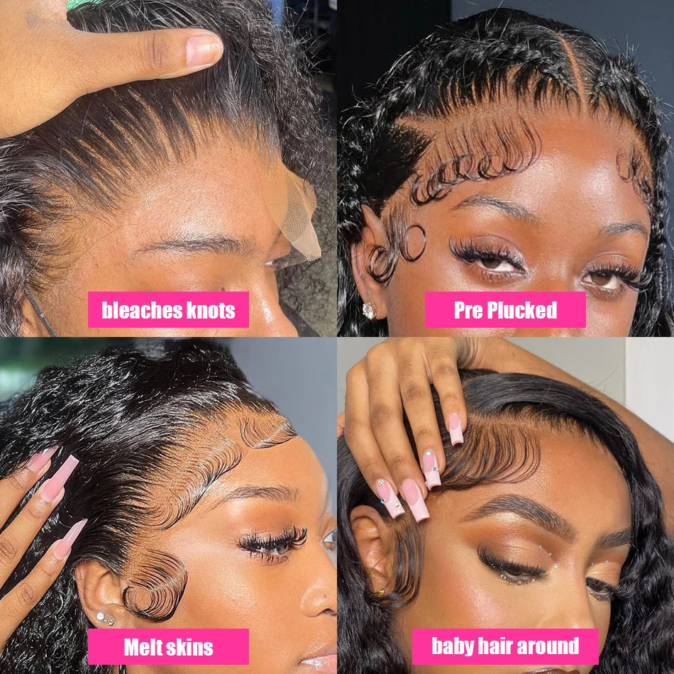 Deep Wave Lace Front Wigs