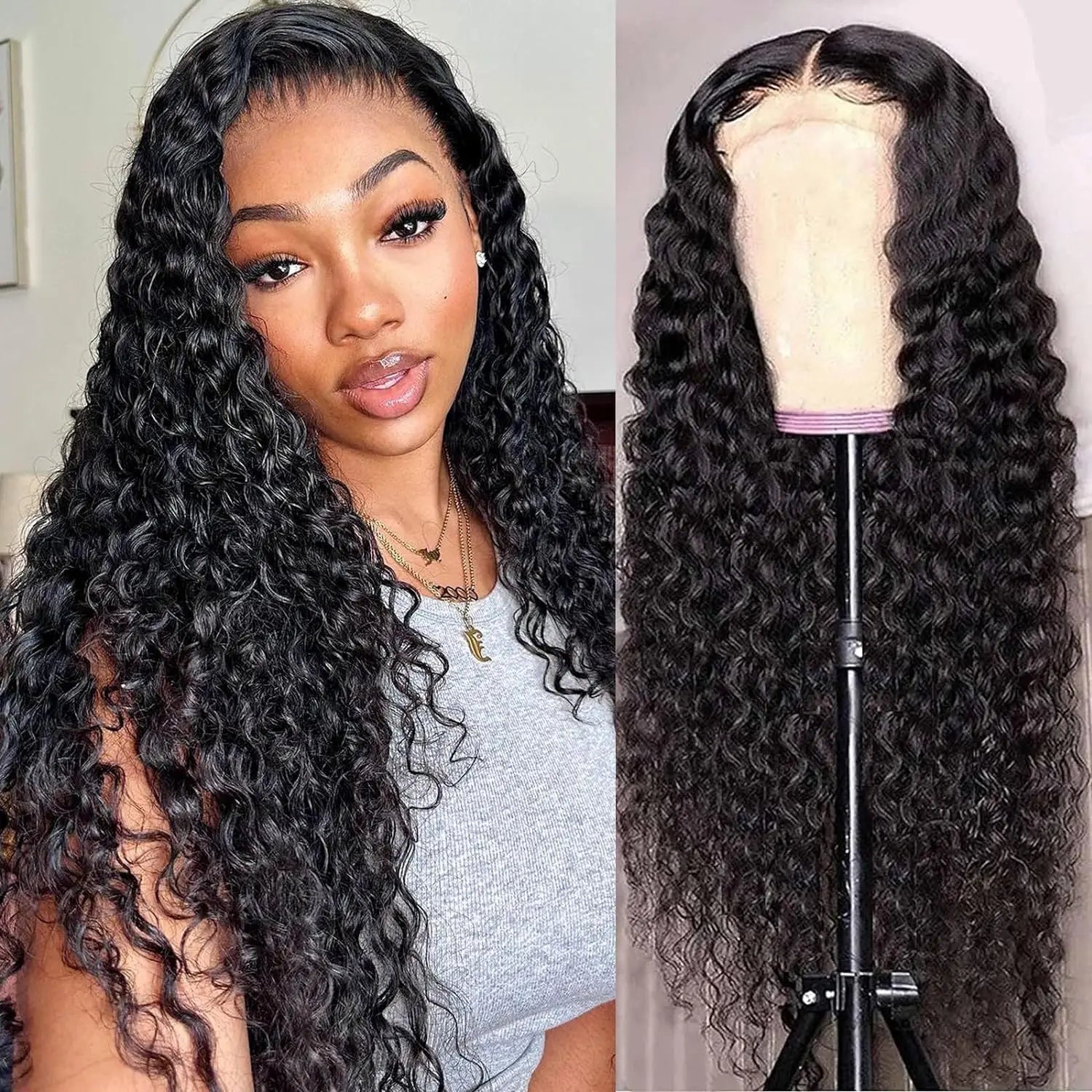 Loose Water Wave Curly Hair