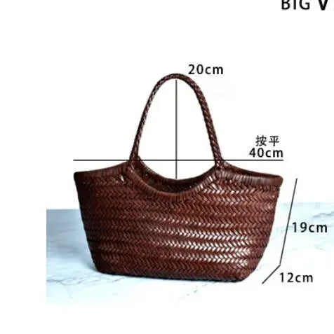 Genuine Leather Shoulder Bag
