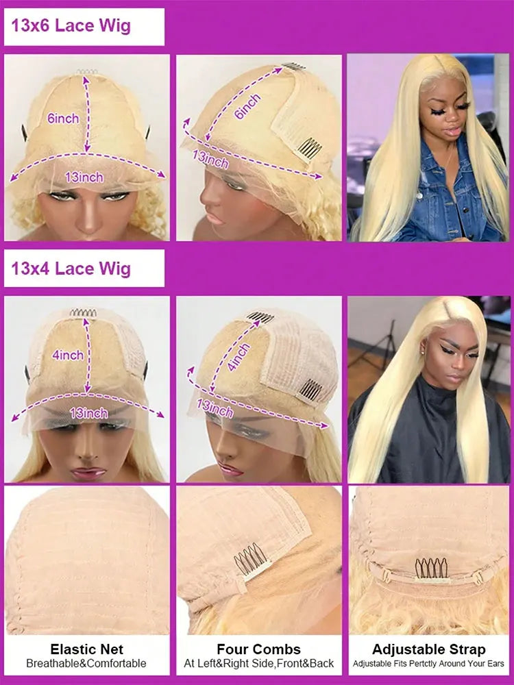 Blonde Wig Straight