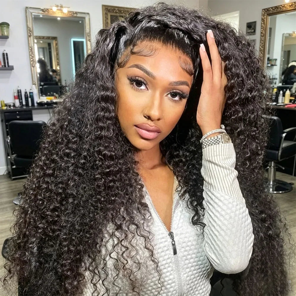 Deep Wave Virgin Human Hair Wig