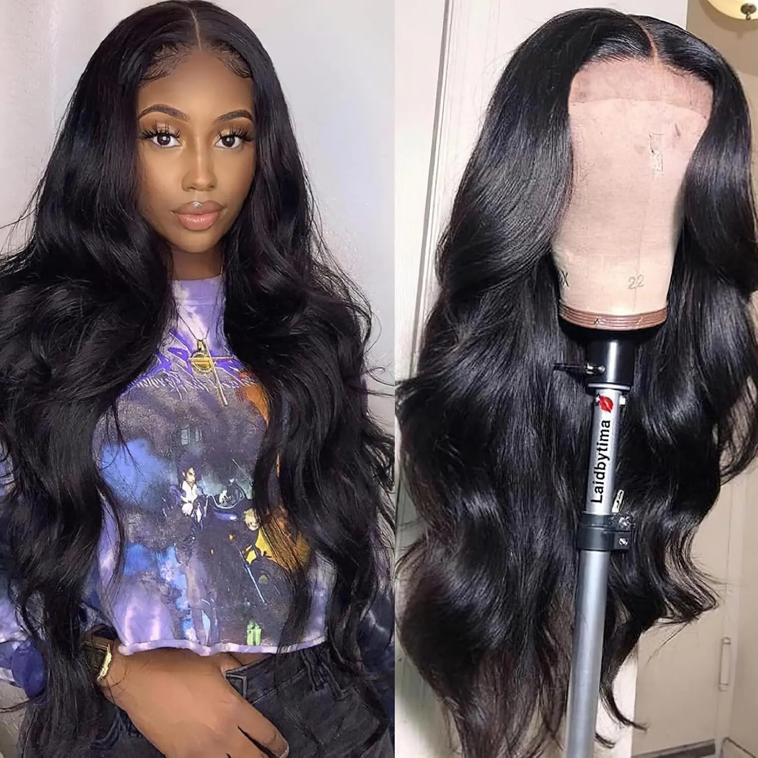 Frontal Wigs Pre Plucked Lace