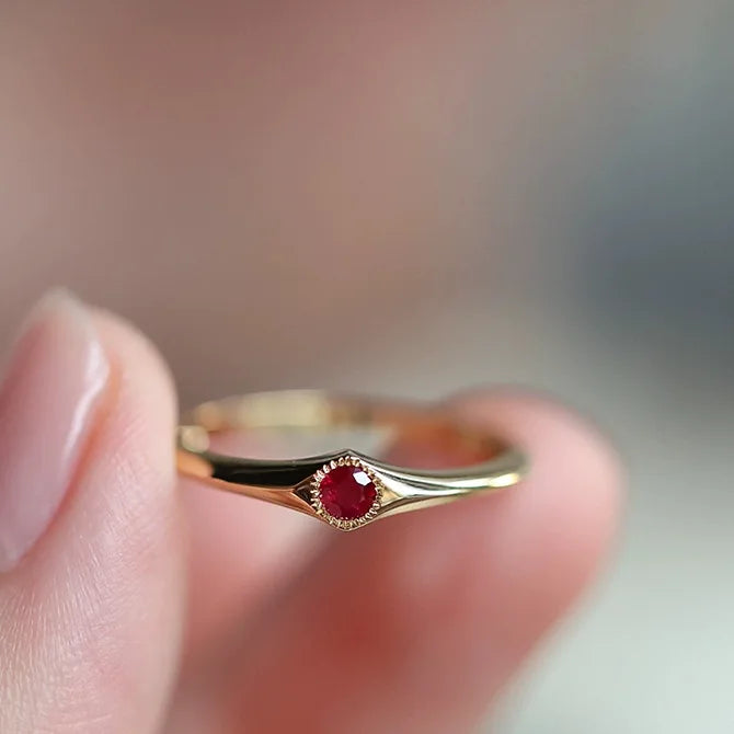 Classic Art Ruby rings