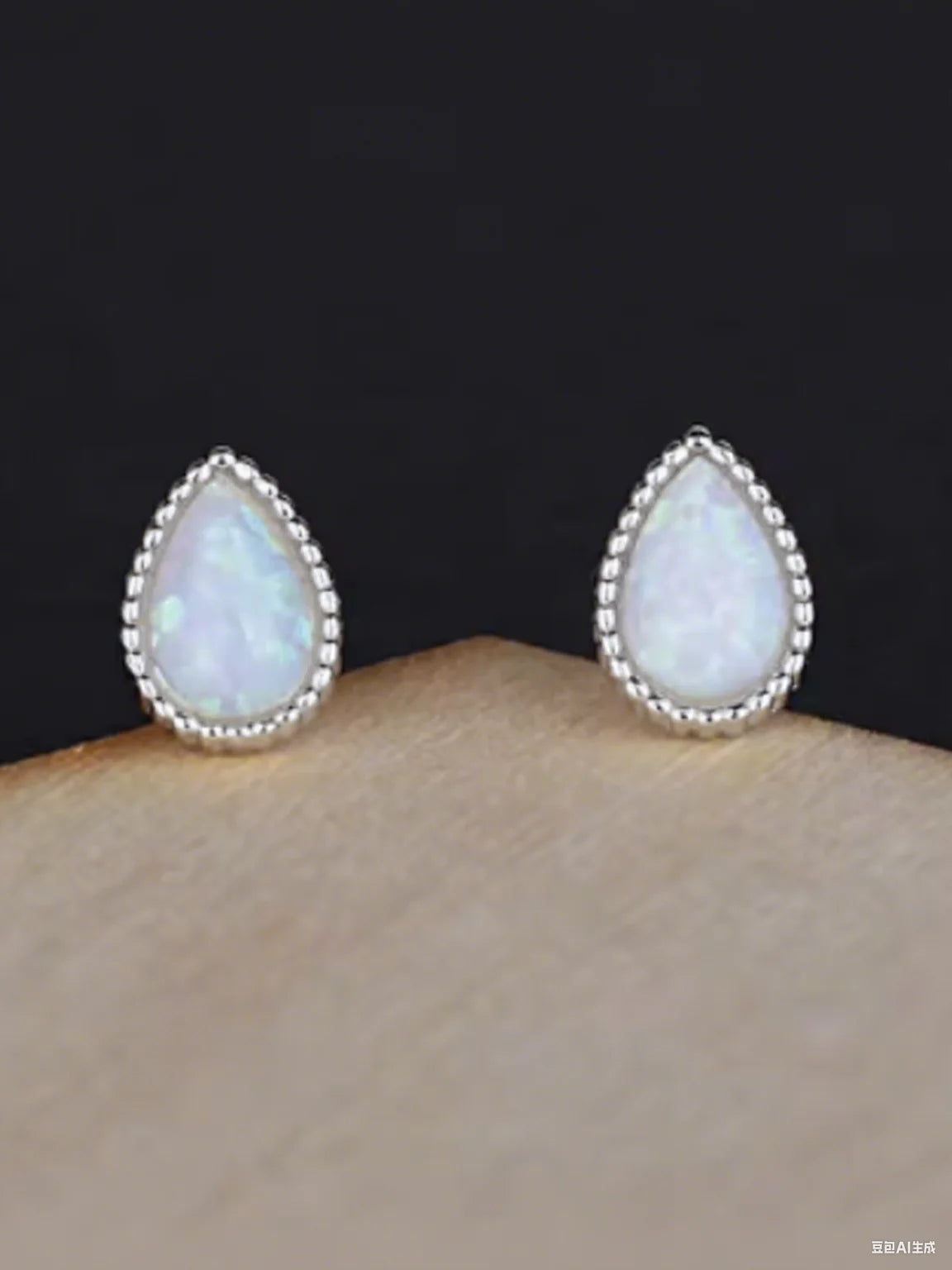Silver Plated 14K Gold Earrings