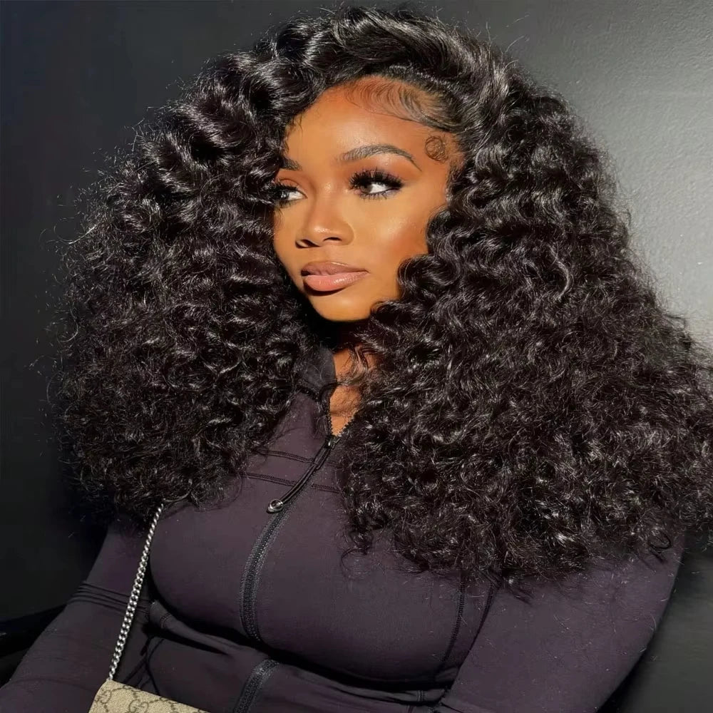 Deep Wave Virgin Human Hair Wig