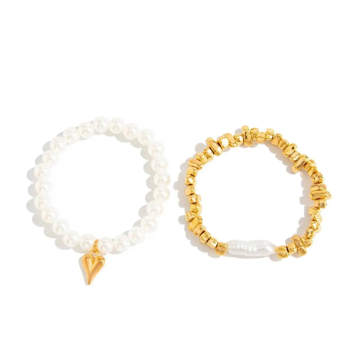 2Pcs/Set Elegant Imitation Pearl