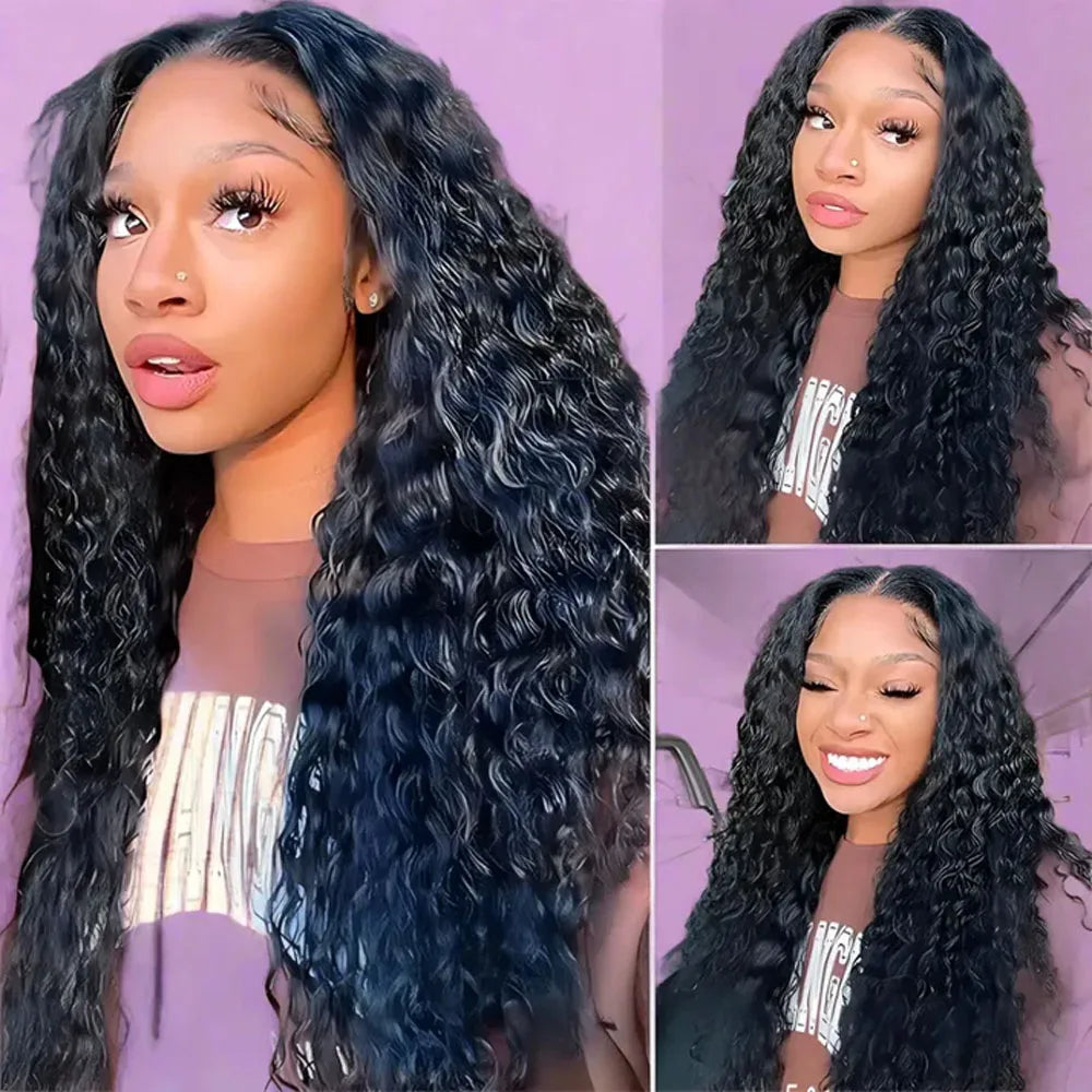 Deep Wave Virgin Human Hair Wig