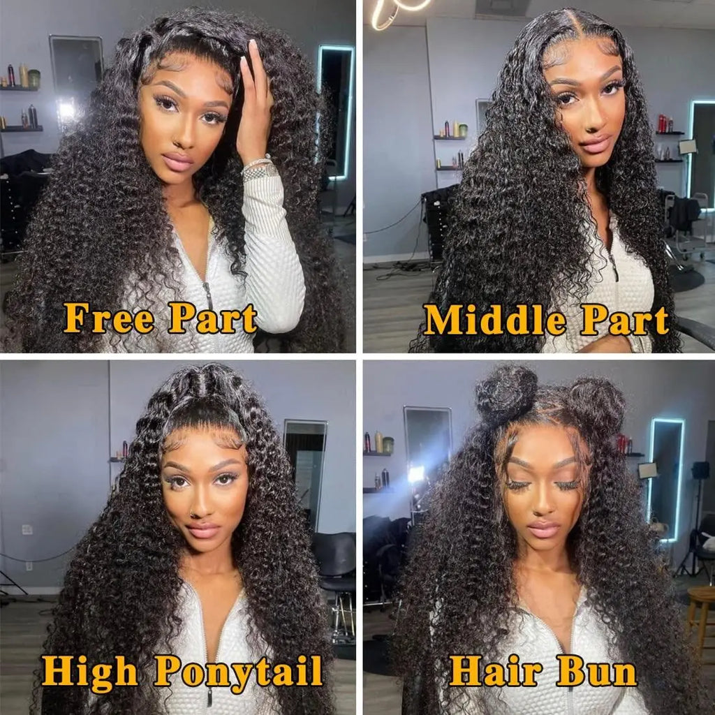 Deep Wave Lace Front Wigs