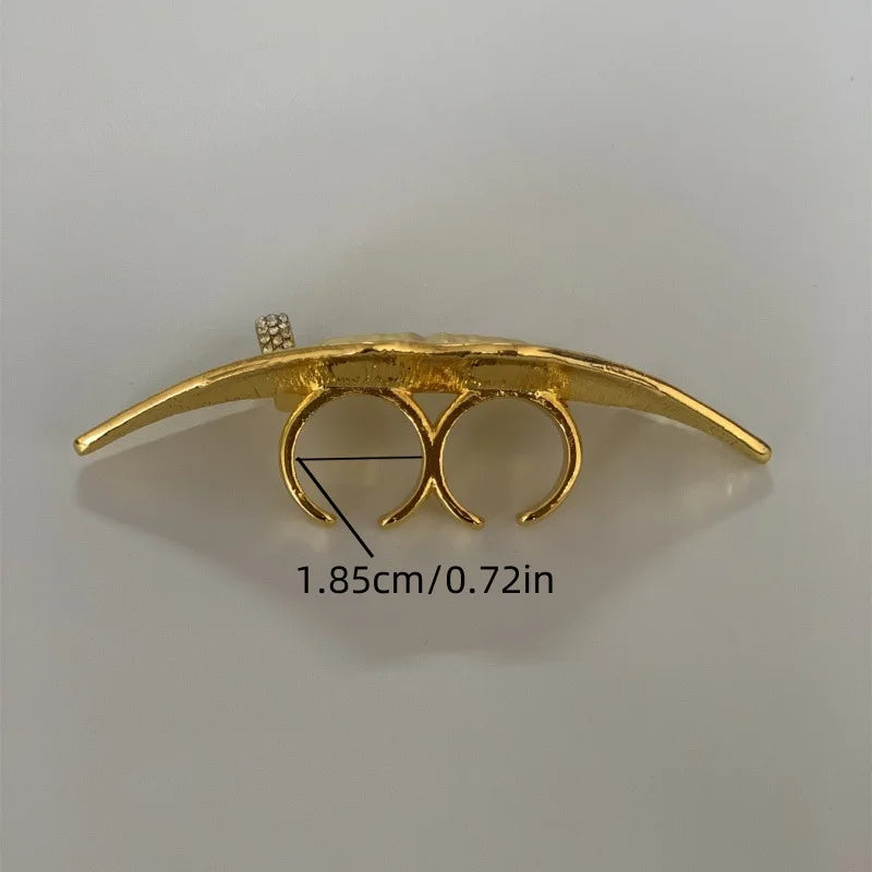 Unique Lips-Shaped Ring