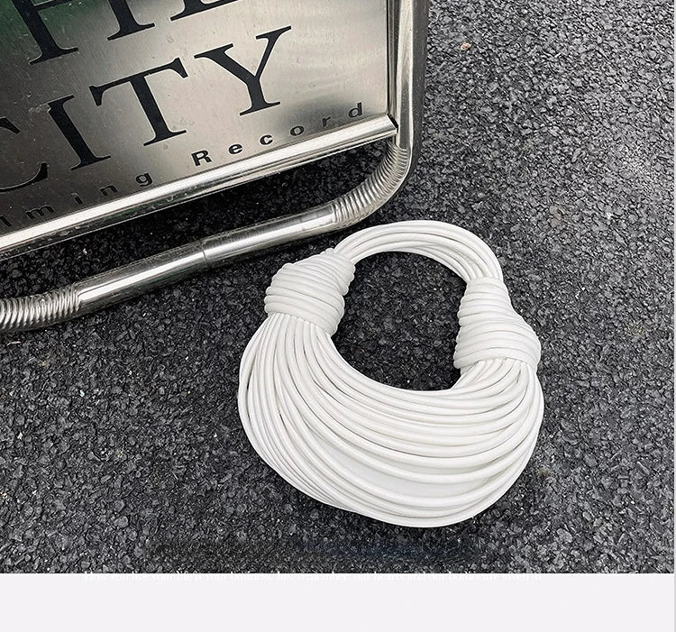 Silver Evening Clutch
