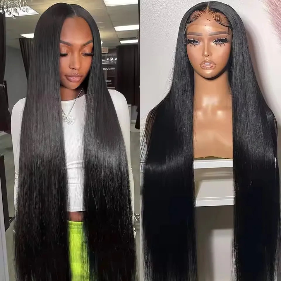 Straight Human Hair Wigs
