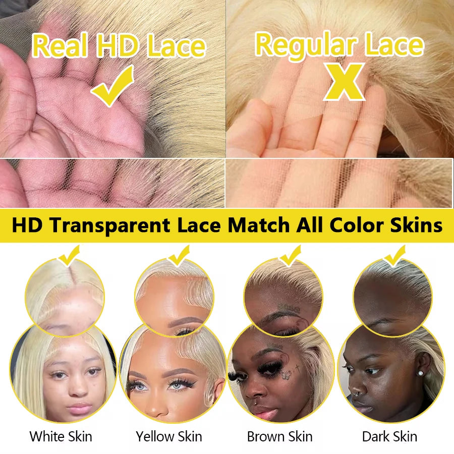 Honey Blonde Lace Front Hair