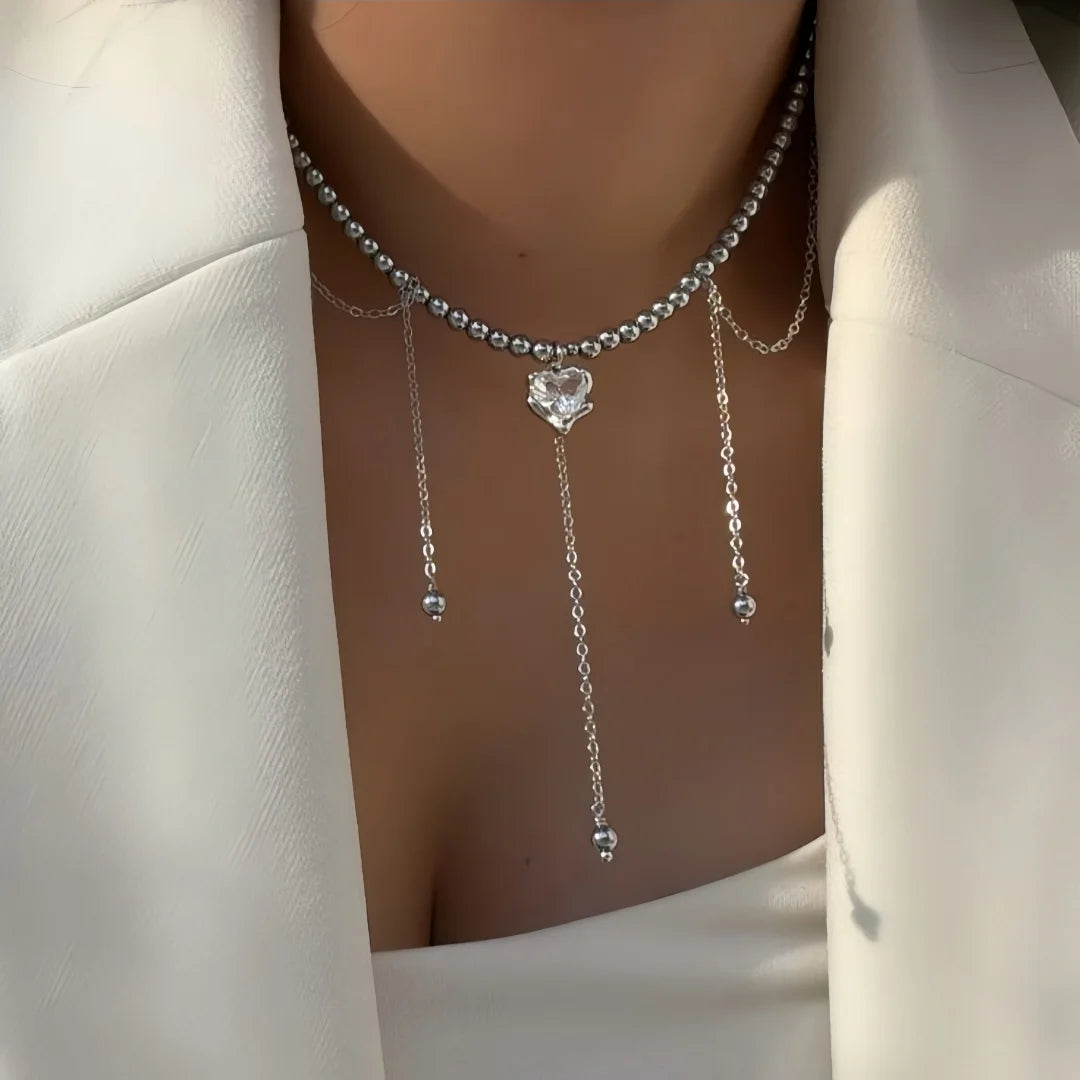 Minimalist Pearl Necklace