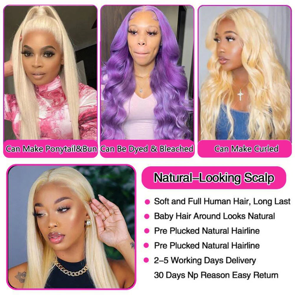 613 Colored Straight Human Hair