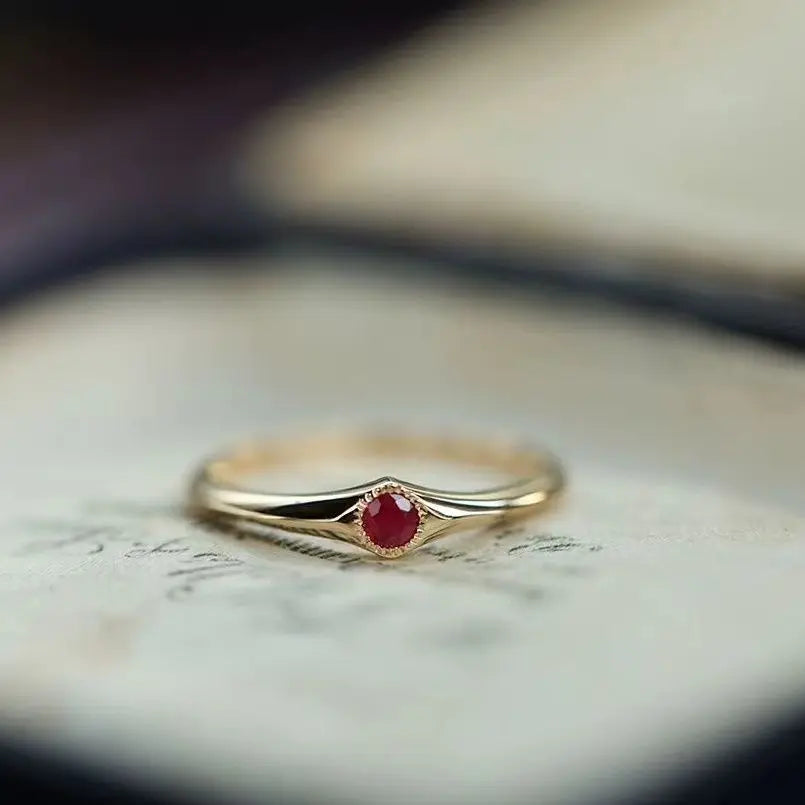 Classic Art Ruby rings