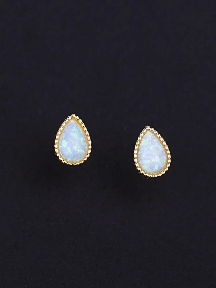 Silver Plated 14K Gold Earrings