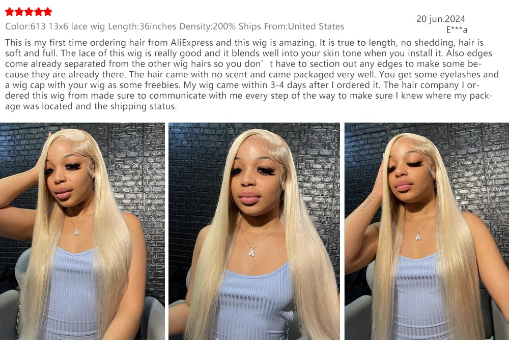 Honey Blonde Lace Front Hair
